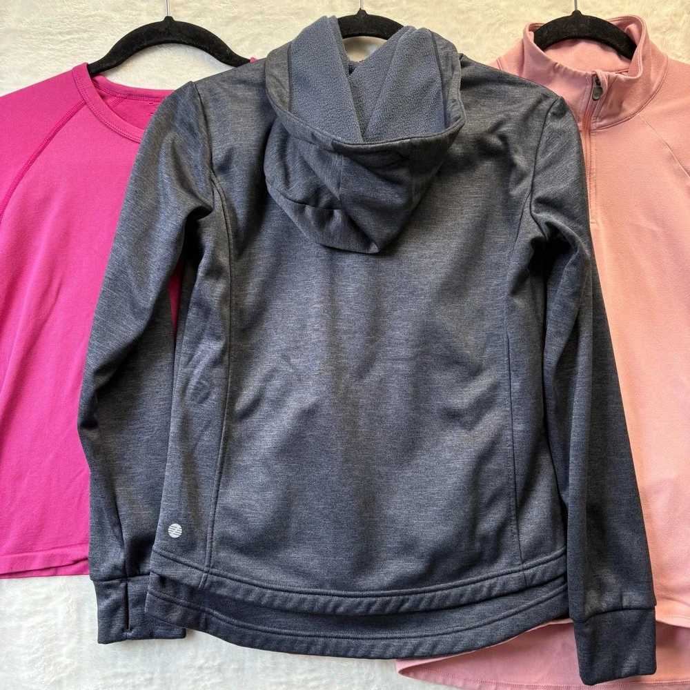 Zella Activewear Bundle: Long Sleeve Shirts &‎ Jacket XL (14/16) Kids